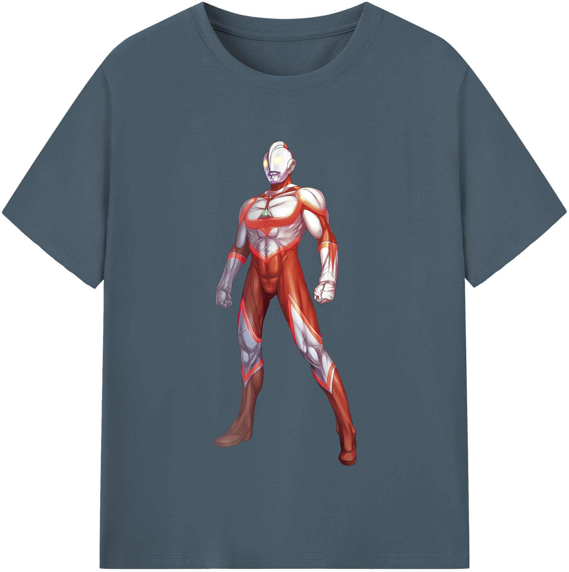 （画像用） ウルトラマン Ultraman 綿100％半袖Tシャツ（フロントプリント）